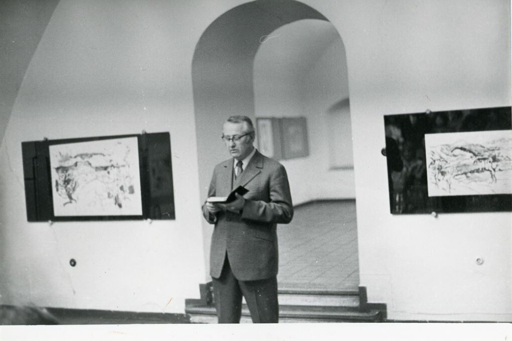 František Jiroudek – kresby, akvarely